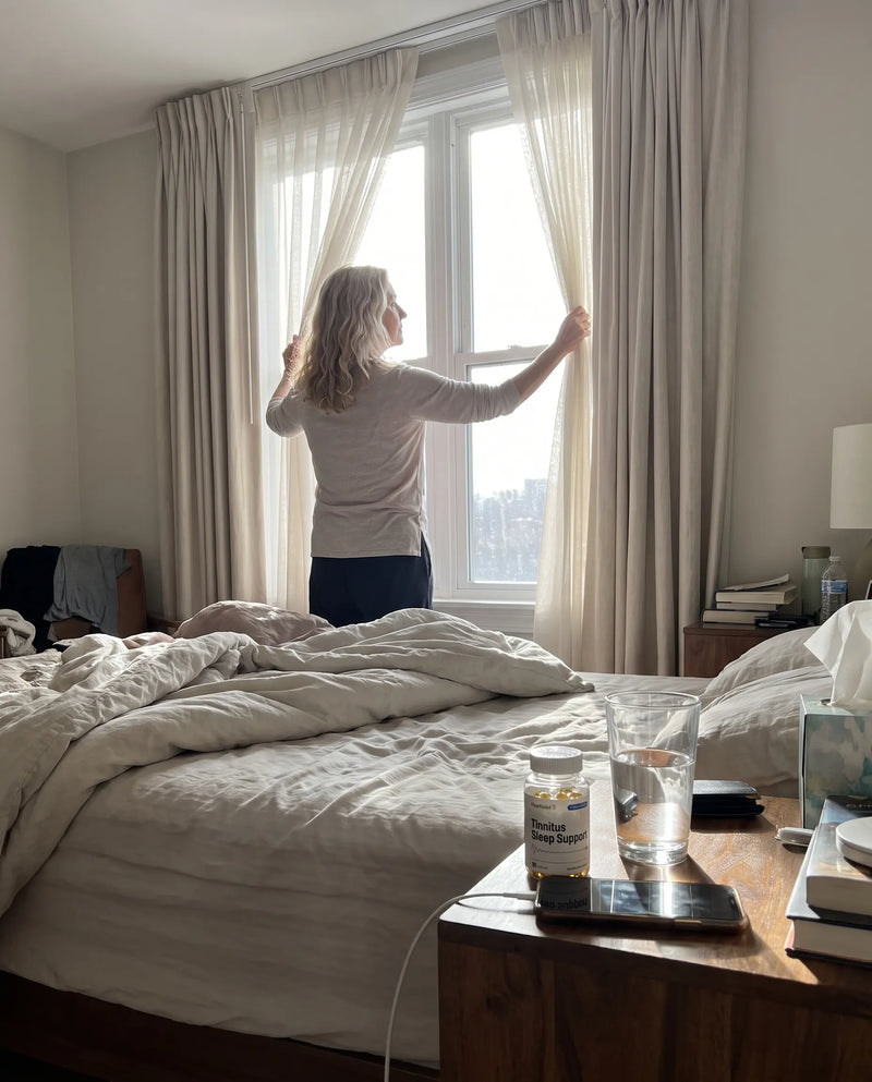 Waking up rested, ready for the day